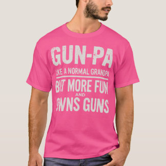 Camiseta Gunpa Como Um Avô Normal, Mas Mais Divertido E Don