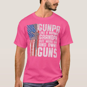 Camiseta Gunpa Como Uma Diversão Normal Do Avô E Donna De A