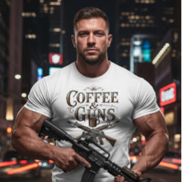 Camiseta Guns & Coffee