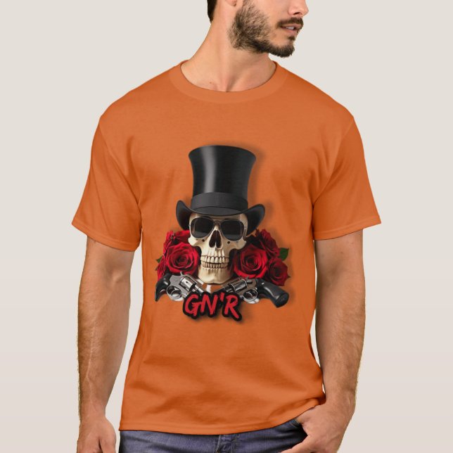 Camiseta Guns N Roses funny (Frente)