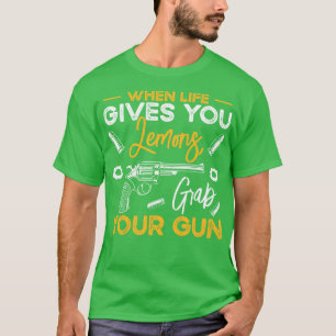 Camiseta Guns Pistol Lover Proprietário de Armas Fotografan