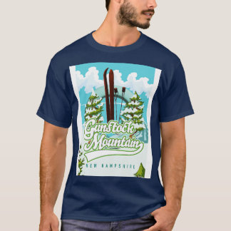 Camiseta Gunstock Mountain New Hampshire Skiing