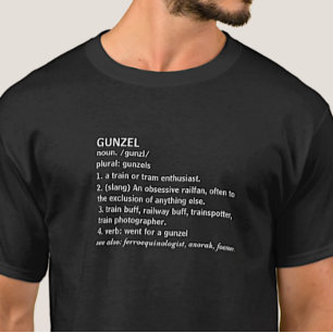 Camiseta Gunzel - Entusiasta do Comboio Diesel a Vapor T-