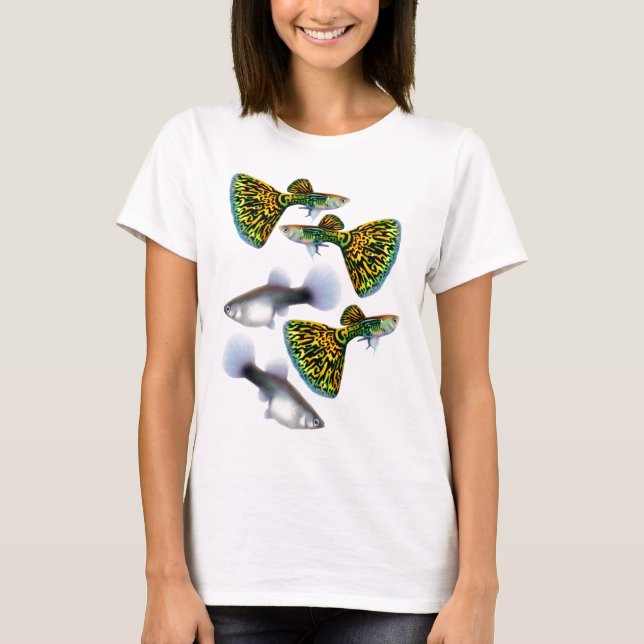 Camiseta Guppies do Fantail (Frente)