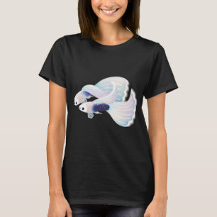 Camiseta Guppy esmoquin branco