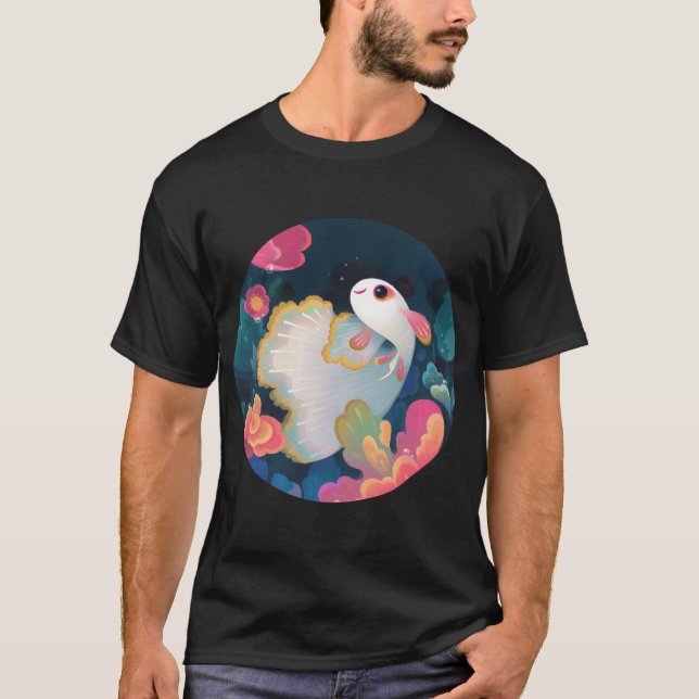 Camiseta Guppy florescente (Frente)