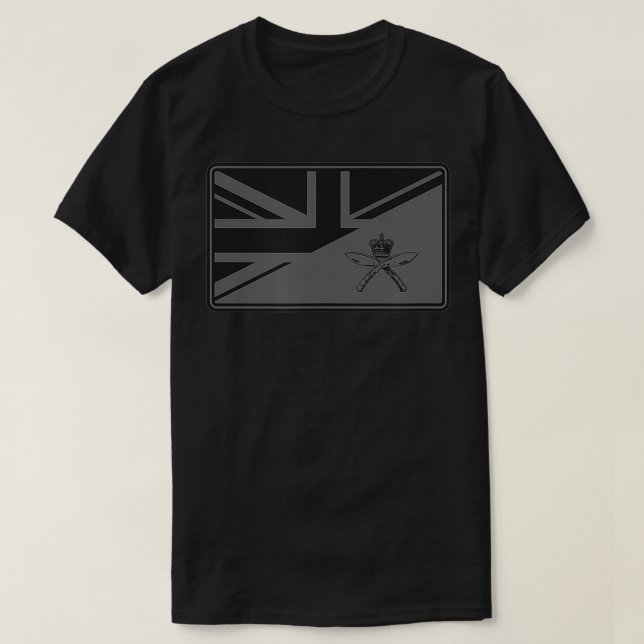 Camiseta Gurkha Rifles (sistema transdérmico) (Frente do Design)