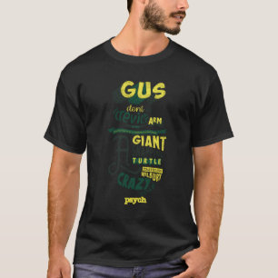 Camiseta Gus De Psicologia Não Sejam Enganados