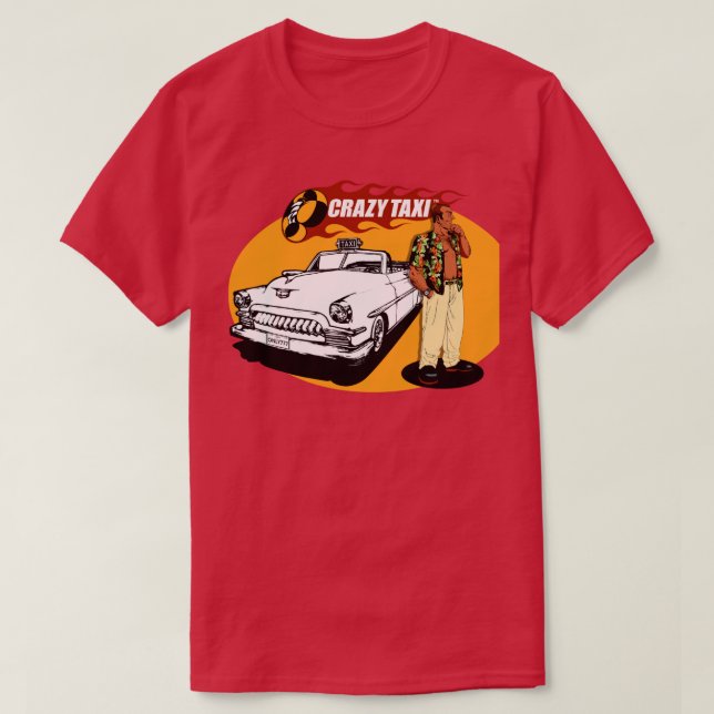 Camiseta Gus de Taxi Louco (Frente do Design)