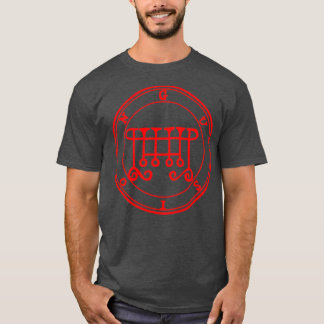 Camiseta Gusion Ars Goetia Sigil Red