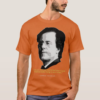 Camiseta Gustaf Mahler Quote
