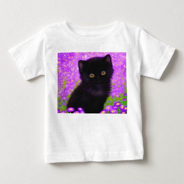 Camiseta Gustav Klimt Cat (Frente)