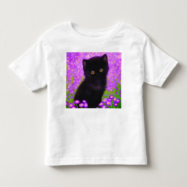 Camiseta Gustav Klimt Cat (Frente)