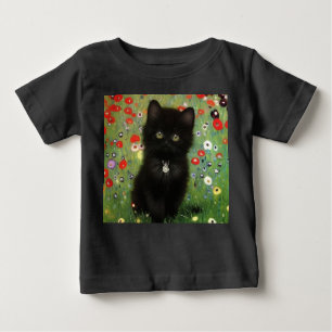 Camiseta Gustav Klimt Kitten