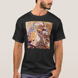 Camiseta Gustav Klimt - O Berço - Recém-Nascido