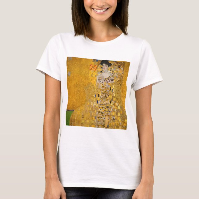 Camiseta Gustav Klimt - Retrato de Adele Bloch-Bauer I (Frente)
