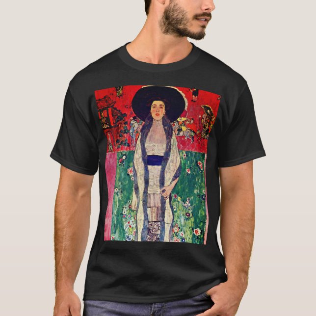 Camiseta Gustav Klimt Retrato de Adele Bloch-Bauer II (Frente)