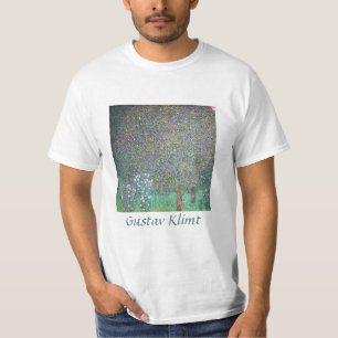 Camiseta Gustav Klimt - Roseiras sob as Árvores