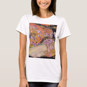 Camiseta Gustav Klimt - Serpentes Aquáticas II
