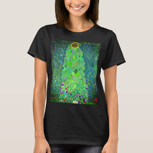Camiseta Gustav Klimt Sunflower (Frente)