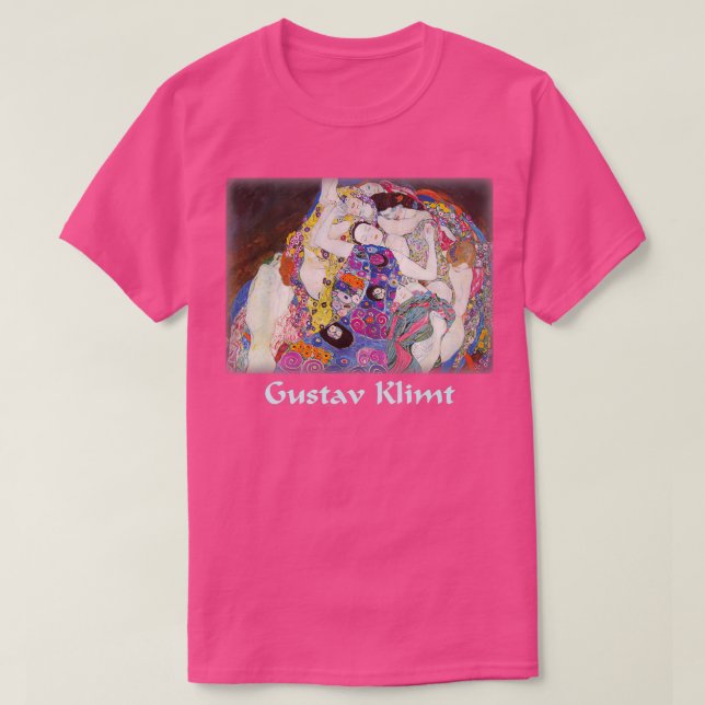 Camiseta Gustav Klimt Virgin (Frente do Design)