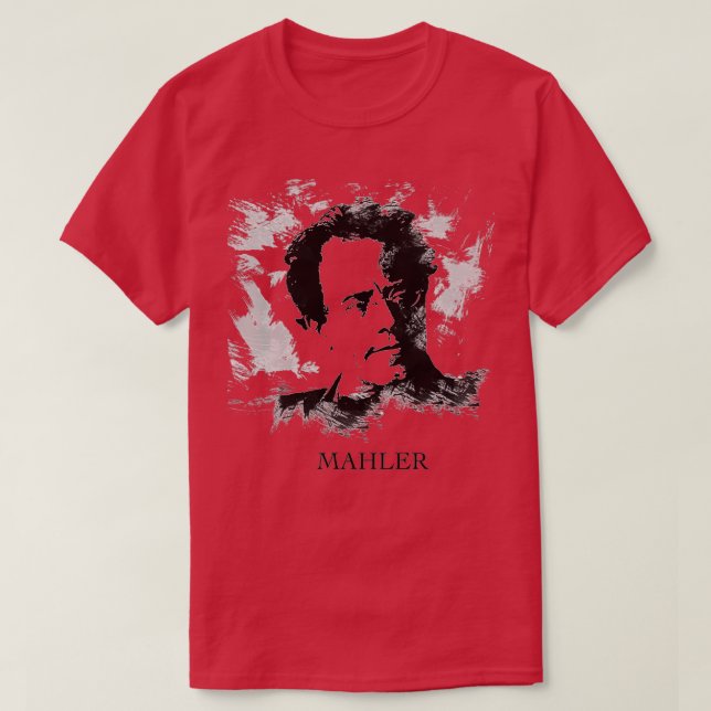 Camiseta Gustav Mahler (2)  (Frente do Design)
