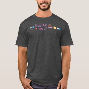 Camiseta Gustav Mantém Os Planetas