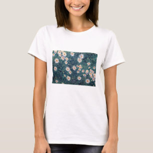 Camiseta Gustave Caillebotte - Cama de Margaridas, Detalhe