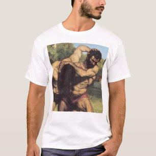 Camiseta Gustave Courbet, lutadores