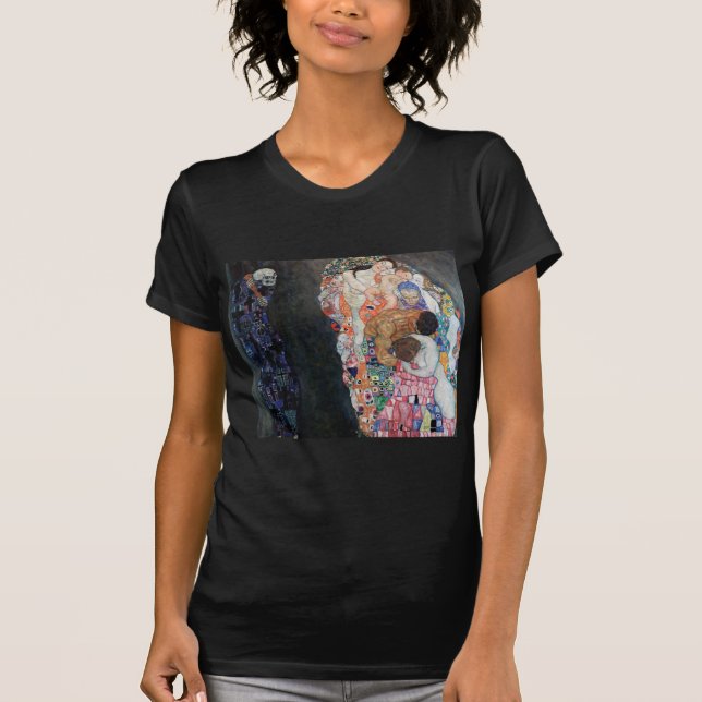 Camiseta Gustave Klimt Life and Death (Frente)
