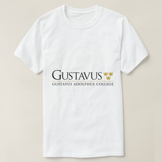 Camiseta Gustavus Adolphus College - Rua Peter, Minnesota (Frente do Design)