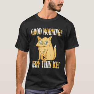 Camiseta Guten Morgen Very Thin Sorvete Manhã Grupo Gato