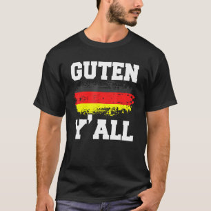 Camiseta Guten Tag Yall German Hello Alemanha Bom Dia Sauda