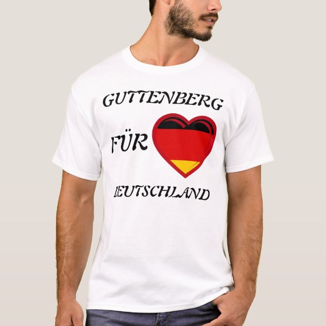 CAMISETA GUTTENBERG PARA ALEMANHA (Frente)