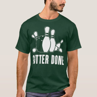 Camiseta Gutter feito para Bowlers e Equipes de Boliches