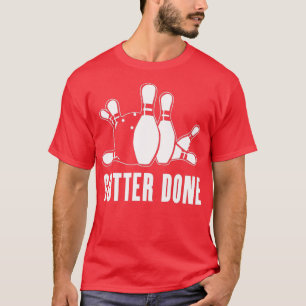 Camiseta Gutter feito para Bowlers e Equipes de Boliches