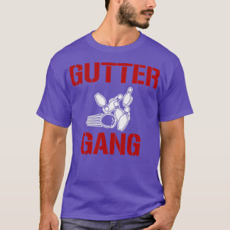 Camiseta Gutter Gang Bowl Boliche Engraçada Bowler T