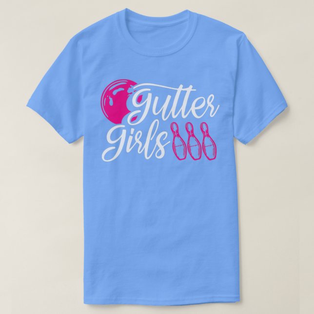 Camiseta Gutter Girls Boliche T (Frente do Design)