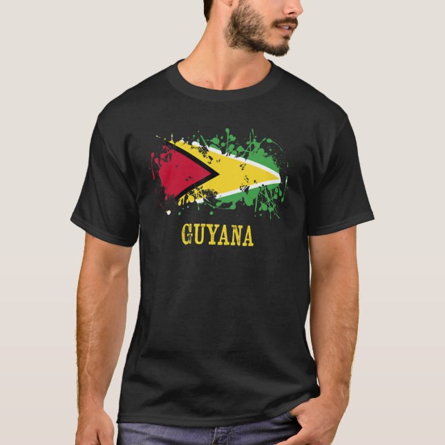 Camiseta Guyaian enthusiasts for Guyana and Guyana (Frente)