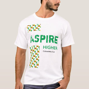 Camiseta Guyana ASPIRE - Escritura Cristã MAIS ALTO