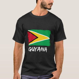 Camiseta Guyana - Bandeira do Guiana