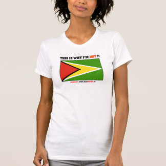 Camiseta Guyana: Este iz porque eu estou QUENTE!!