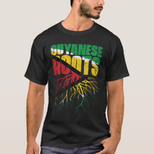 Camiseta Guyanese Roots Guyana Flag