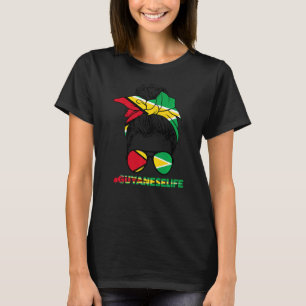 Camiseta Guyaneselife Guiana Bandeira do Guiana