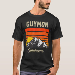 Camiseta Guymon Oklahoma Retro City State Vintage Usa