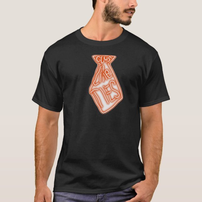 Camiseta Guys Like Ties (Frente)