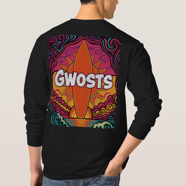 Camiseta Gwosts Psicodélico (Verso)