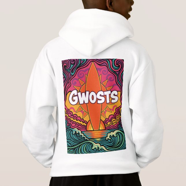 Camiseta Gwosts Psychedelic Kid's (Verso)
