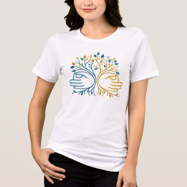 Camiseta Gyan Mudra. (Frente)