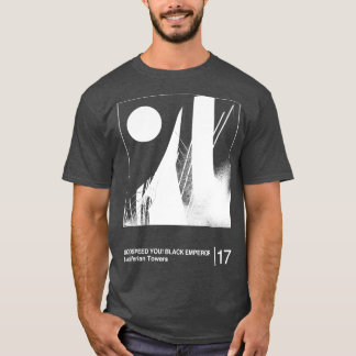 Camiseta GYBE - Design Trabalho de arte de Gráfico Minimali